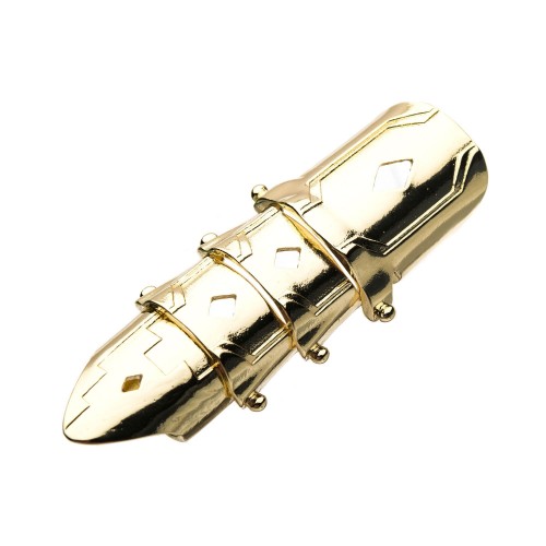 DC Comics Birds of Prey Black Canary Gold Tone Armor Ring [COMING SOON]