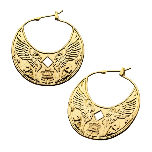 Hasbro Dungeons and Dragons Harbor Moon Coin Hoop Earrings [COMING SOON]