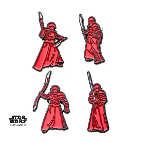 Star Wars Episode 8 Elite Praetorian Guard Enamel Lapel Pin Set  [COMING SOON]